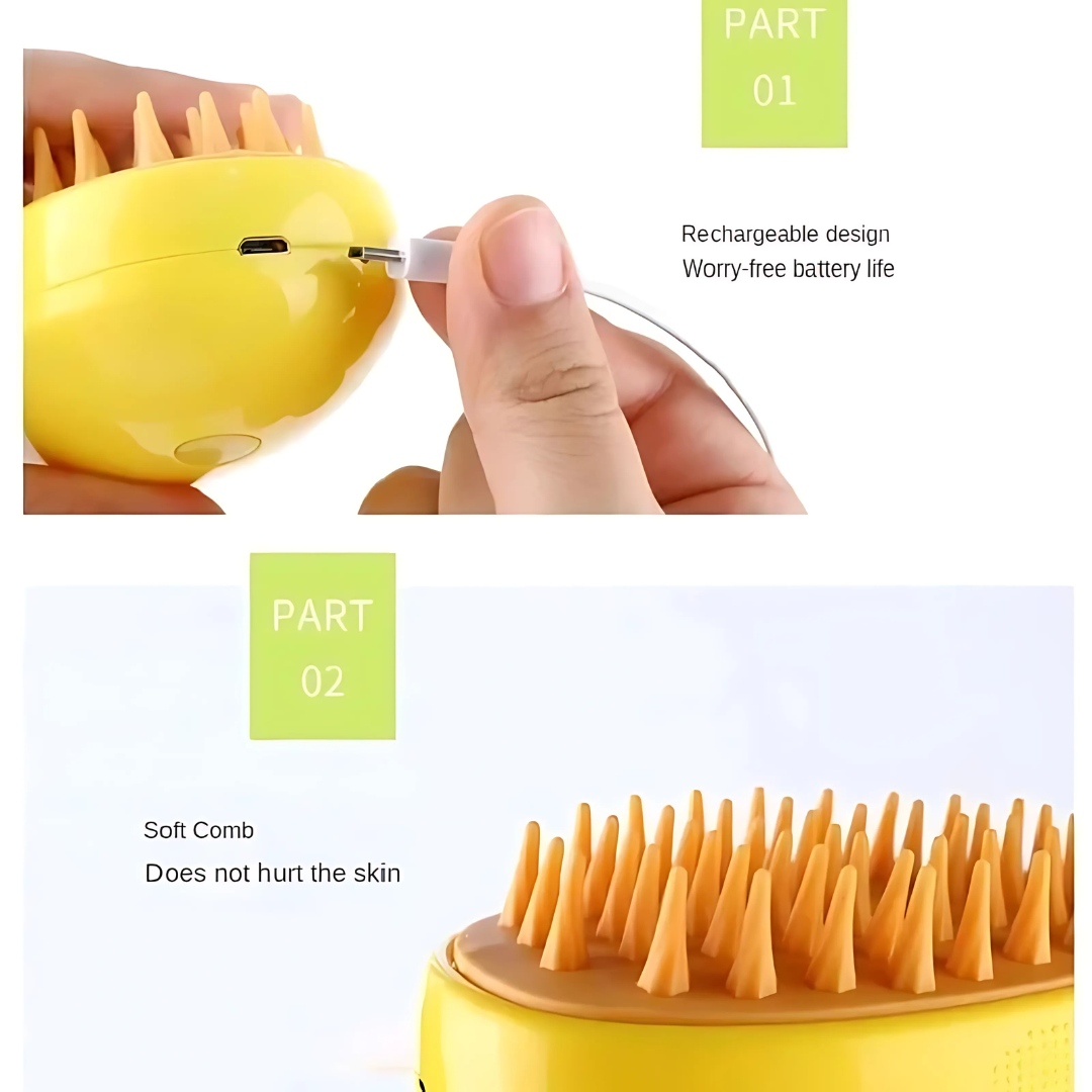 Pet Grooming Hair Removal Combs & Steam Brush