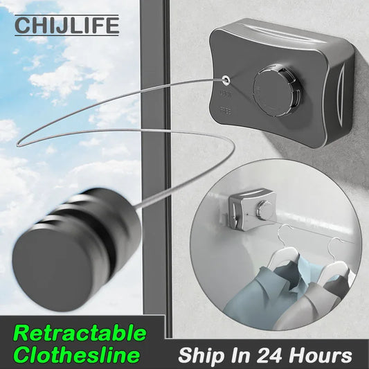 Mounted Retractable Clothesline