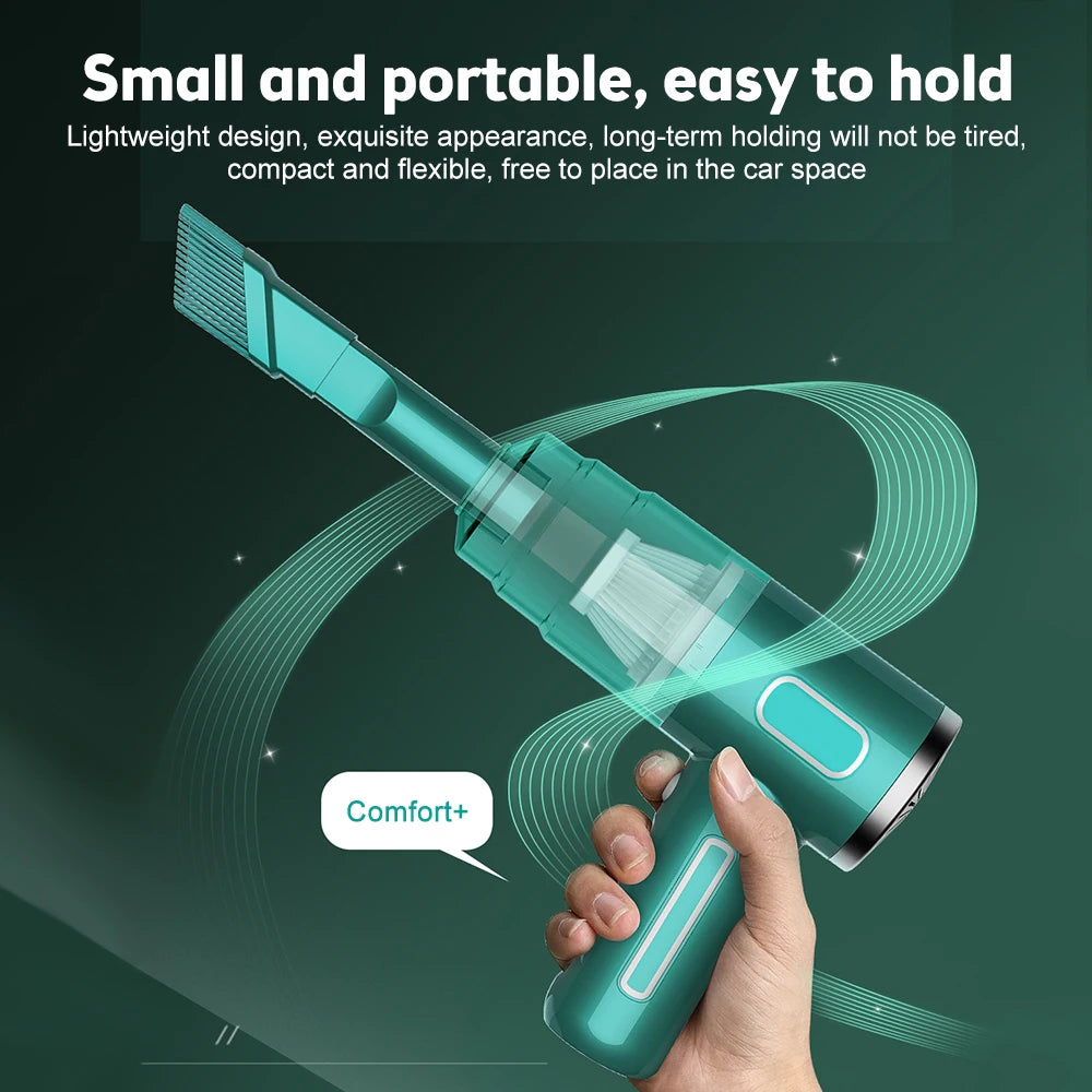 Wireless Car & Home Vacuum Cleaner (29000Pa)